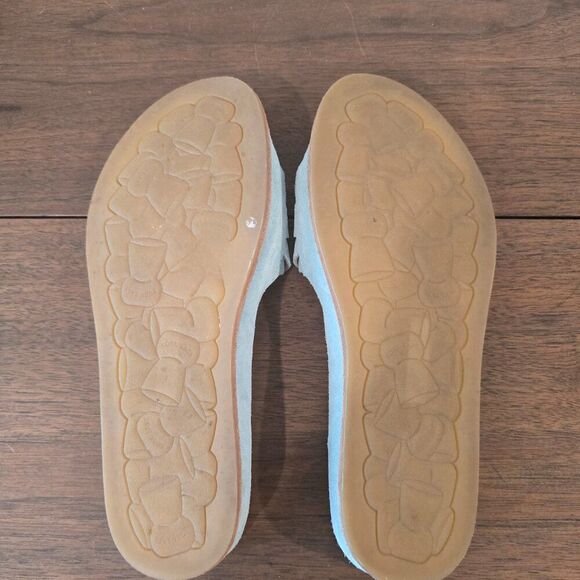 Kork-Ease Dolphin Suede Slides Sz 7 - Picture 6 of 7